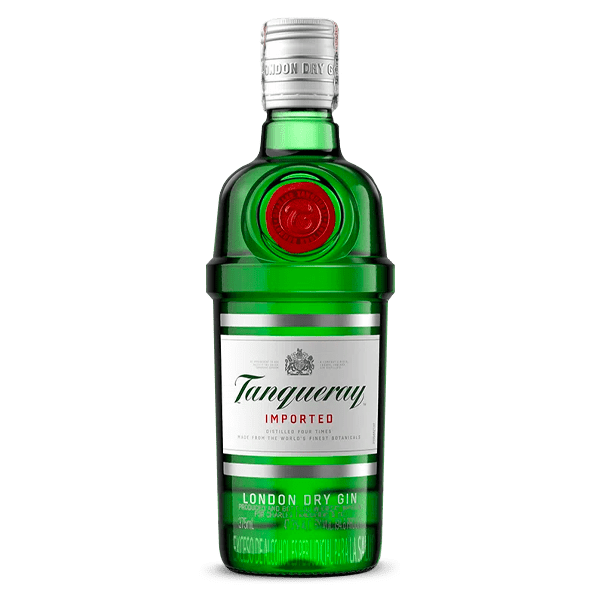 GINEBRA TANQUERAY LONDON DRY GIN MEDIA 375ML